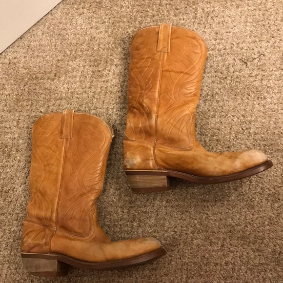 vintage acme cowboy boots